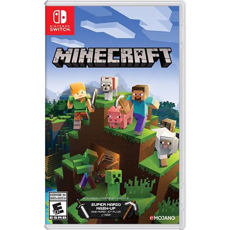 Minecraft on nintendo switch - Minecraft. 6/20/18. Regular Price: $29.99. Nintendo Switch. Splatoon™ 3. 9/9/22. Regular Price: $59.99. ... Paid Nintendo Switch Online + Expansion Pack required to play the Nintendo 64 ...